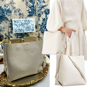 🆕 OROTON 🧿 NOWT Margot Hobo Shoulder Bag, Ivory